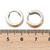 304 Stainless Steel Polishing Effect Hoop Earrings EJEW-M001-33P-5