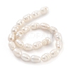 Natural Cultured Freshwater Pearl Beads Strands PEAR-P062-09A-3