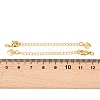 Brass Curb Chain Extender X-KK-L265-02G-3