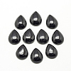 Natural Black Stone Cabochons G-R417-18x25-46-1