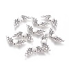 Tibetan Style Alloy Angeltee Beads LS-TIBEB-5494-AS-RS-1