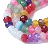 Dyed Natural Malaysia Jade Rondelle Beads Strands G-E316-2x4mm-67-3