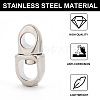304 Stainless Steel Swivel Clasps STAS-WH0038-39-4