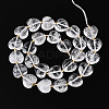 Natural Quartz Crystal Beads Strands G-P592-B19-01-3