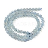Natural Aquamarine Beads Strands G-D327-B01-5mm-3