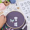 Non-Woven Embroidery Aid Drawing Sketch DIY-WH0538-005-3