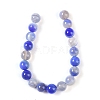 Natural Striped Agate/Banded Agate Beads Strands G-Z060-A01-C26-2