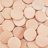 Unfinished Wooden Discs WOOD-WH0030-13-6
