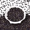 Opaque Picasso Glass Beads SEED-Q039-05A-A07-2