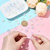 120Pcs 6 Styles Mixed Styles Acrylic Bead Caps SACR-YW0001-65-5