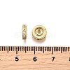 Brass Micro Pave Cubic Zirconia Beads KK-C106-24B-02-2