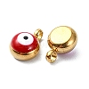 Ion Plating(IP) Real 18K Gold Plated 201 Stainless Steel Charms STAS-L024-020G-01-2