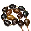 Natural Yellow Agate Beads Strands GG-CBAB9C6-C02-01-5