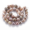Natural Keshi Pearl Beads Strands PEAR-S019-08A-3