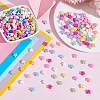 1000Pcs Opaque Acrylic Beads MACR-ME0001-02-5