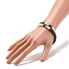 Handmade Polymer Clay Heishi Beads Stretch Bracelets Set BJEW-JB07443-2