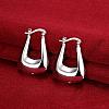 Luxury Brass Hoop Earrings EJEW-BB10512-4