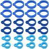 60Pcs 3 Style Silicone Pendant SIL-GF0001-28B-1