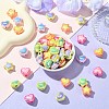 50Pcs 10 Styles Opaque Acrylic Beads OACR-CJ0001-88-5