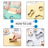 304 Stainless Steel Christmas Cookie Cutters DIY-E012-61-3