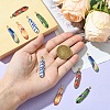 10Pcs 5 Colors Rack Plating Alloy Pendants FIND-YW0005-31-5