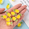 Transparent Enamel Acrylic Beads TACR-S155-002H-5