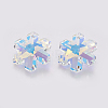 K9 Glass Rhinestone Pendants GLAA-K034-H05-1
