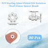80Pcs 304 Stainless Steel Spacer Beads STAS-BBC0008-27A-P-2