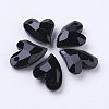 Opaque Acrylic Charms X-MACR-G055-11mm-01-1