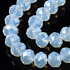 Electroplate Glass Beads Strands EGLA-A034-J3mm-A04-2