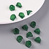 Frosted Acrylic Bead Caps MACR-S371-10A-735-7