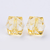 Transparent Acrylic Beads X-TACR-Q259-8mm-V16-2