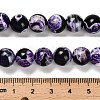 Dyed Natural Fire Crackle Agate Beads Strands G-G203-10E-10mm-5