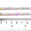 Rainbow Color Dyed Natural Freshwater Shell Beads Strands SHEL-G018-02D-4
