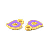 Alloy Enamel Pendants ENAM-P247-01MG-D-2