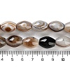 Natural Eye Agate Beads Strands G-NH0019-D03-02-5
