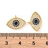 Brass Micro Pave Cubic Zirconia Pendants KK-U017-08F-G-3