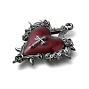 Alloy Enamel Gothic Style Pendants X-PALLOY-R157-06B-06A-2
