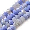 Natural Banded Agate/Striped Agate Beads Strands G-E605-A02-02G-2