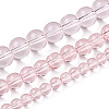 Transparent Glass Beads Strands GLAA-T032-T6mm-10-4