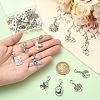 30Pcs Alloy Pendant Decoratons HJEW-YW00530-3
