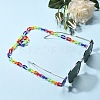 (Jewelry Parties Factory Sale)Personalized Acrylic Cable Chain Necklaces NJEW-JN02899-01-5