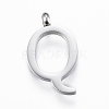Tarnish Resistant 304 Stainless Steel Pendants STAS-F129-Q-P-1