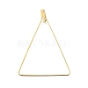 PVD Vacuum Plating 304 Stainless Steel Wire Pendants STAS-S103-12G-1