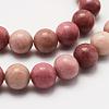Natural Rhodonite Beads Strands G-J358-03-10mm-3