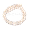 Natural Cultured Freshwater Pearl Beads Strands PEAR-F020-01B-3