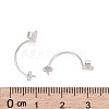 925 Sterling Silver Ear Nuts X-STER-I014-14S-4