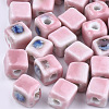 Handmade Porcelain Beads PORC-S498-37H-1