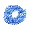 Transparent Glass Beads EGLA-A035-T8mm-D14-2