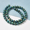 Synthetic Malachite Dyed Beads Strands G-P507-02A-09-2